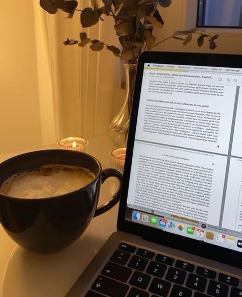 A calm workspace for blogging from home with a focus on slow productivity tips.